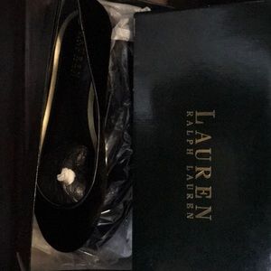 Lauren by Ralph Lauren - Black Velvet Flats